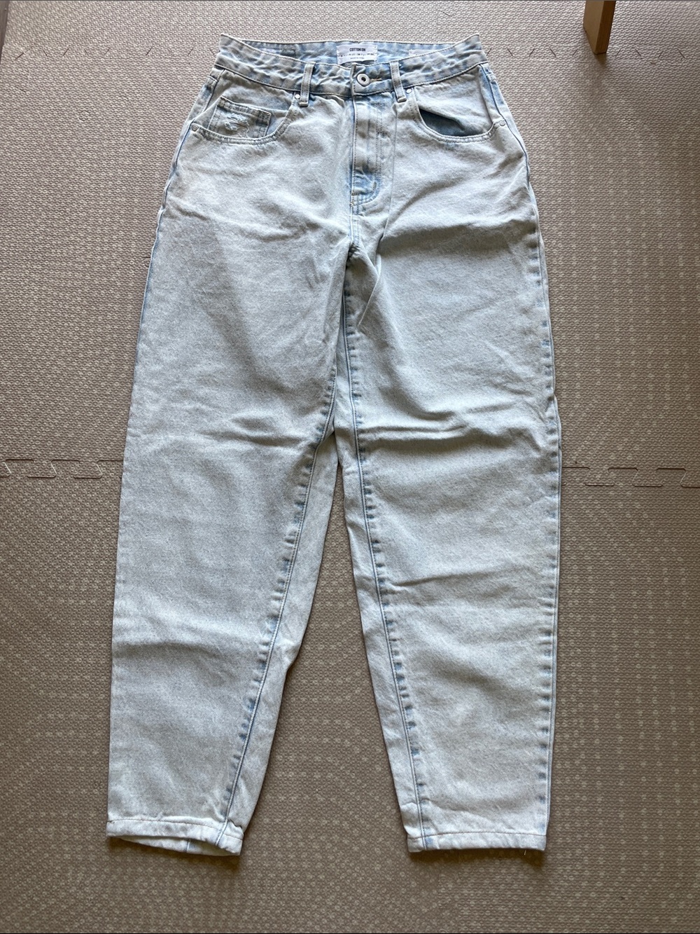 Cotton On Slouch Mom Jean Light Wash Size 4